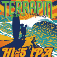 Terrapin Hi-5 IPA label