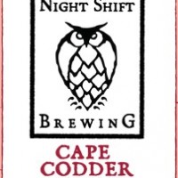 Night Shift Cape Codder Weisse label