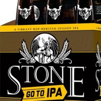 Stone Go To IPA 6pk label