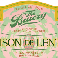 the bruery saison de lente label