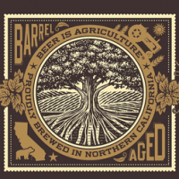 Almanac Farmer's Reserve Pluot Ale aged in Wine Barrels