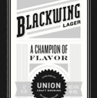 Union Blackwing Lager