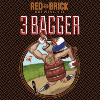 Red Brick 3 Bagger Belgian Tripel Aged in Rum Barrels