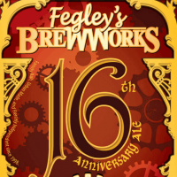 fegleys 16th anniversary ale label