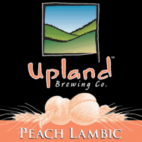 upland peach lambic label