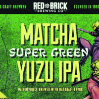 Red Brick Matcha Super Green Yuzu IPA