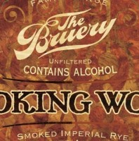 The Bruery Smoking Wood Bourbon Barrel Aged Smoked Imperial Rye Porter