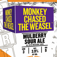 Carton Monkey Chased the Weasel Mulberry Sour Ale
