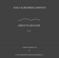 Half Acre Great Plain Jane Ale