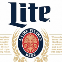 Miller Lite 12oz heritage bottle