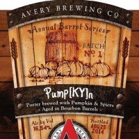 Avery Pump[KY]n Bourbon Barrel Aged Imperial Pumpkin Porter