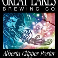Great Lakes Alberta Clipper Porter label
