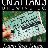 Great Lakes Lawn Seat Kolsch label