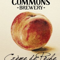 The Commons Crème de Pêche label BeerPulse