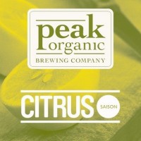 Peak Organic Citrus Saison label BeerPulse