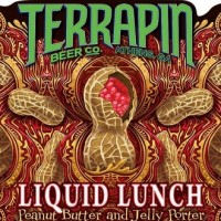 Terrapin Liquid Lunch Peanut Butter and Jelly Porter label BeerPulse