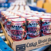 Oskar Blues Deviant Dale's canning line