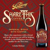 The Bruery Share This Imperial Coffee Stout label
