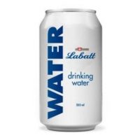 labatt water can banner