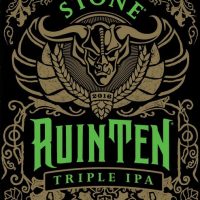 Stone RuinTen Triple IPA label BeerPulse