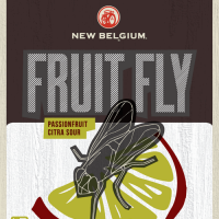 New Belgium Fruit Fly label