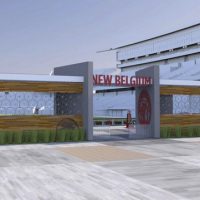 New Belgium Porch at CSU on-campus stadium