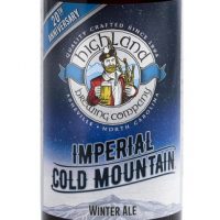 Highland Imperial Cold Mountain Winter Ale 22oz bottle BeerPulse