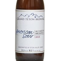 Grand Teton American Sour 2015 bottle