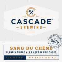 Cascade Sang Du Chene label BeerPulse