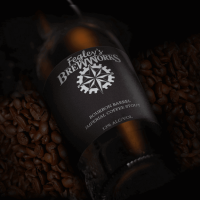 fegleys brew works bourbon barrel imperial coffee stout bottle beerpulse