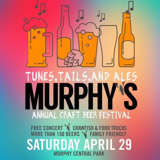 Tunes, Tails, and Ales Murphy TX's Craft Beer Festival returns on 4/29