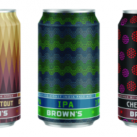 Brown's Brewing 3 core cans