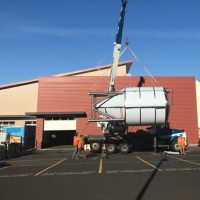 Worthy Brewing 240 barrel tank