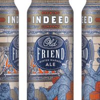 Indeed Old Friend Winter Warmer cans BeerPulse
