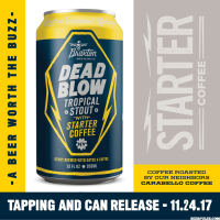 Braxton Dead Blow Tropical Stout Starter Coffee can BeerPulse