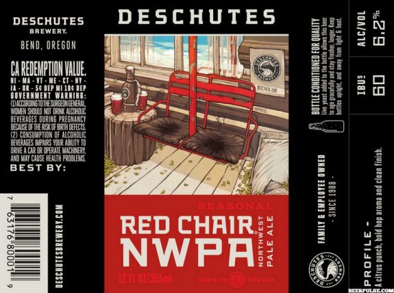 Deschutes Red Chair NWPA BeerPulse