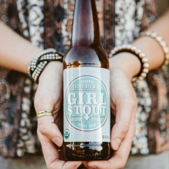 Orlando Chocolate Mint Girl Stout bottle BeerPulse