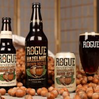 Rogue Hazelnut Brown Nectar bottles and cans BeerPulse