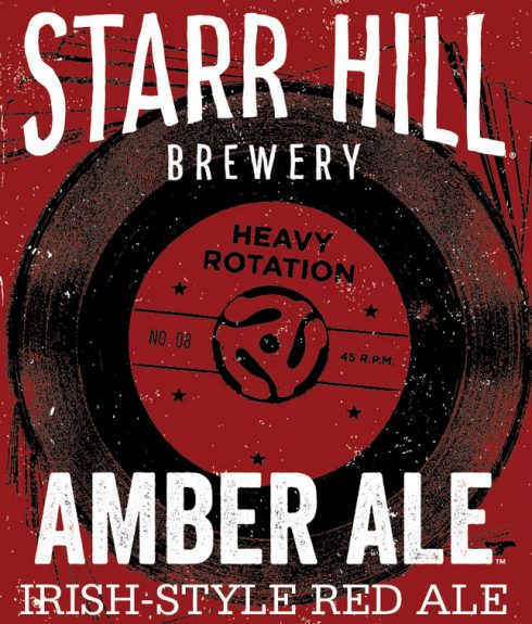 Starr Hill Heavy Rotation Amber Ale label BeerPulse