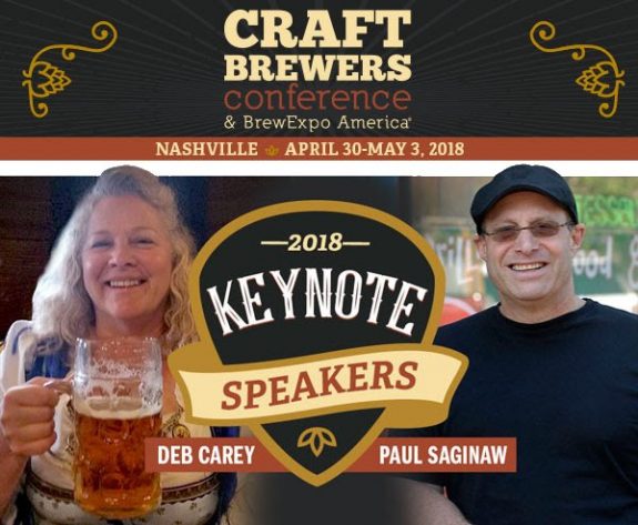 Craft Brewers Conference 2018 Keynote Speakers BeerPulse