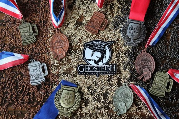 Ghostfish Brewing medals BeerPulse