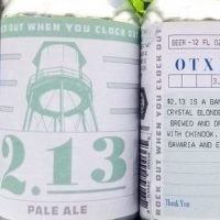 Oasis Texas 2.13 Pale Ale cans BeerPulse