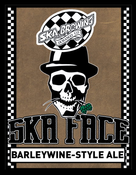 Ska Face Barleywine label BeerPulse
