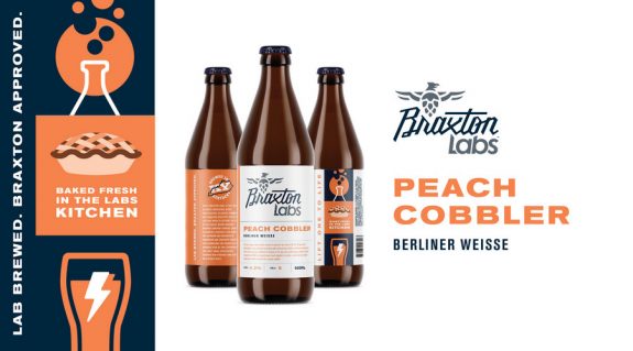 Braxton Labs Peach Cobbler bottles BeerPulse