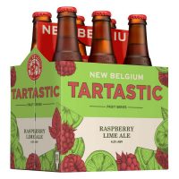 New Belgium Tartastic Fruit Beers Raspberry Lime Ale BeerPulse