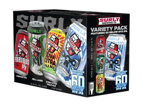Surly Variety Pack 60 Below Rye IPA BeerPulse