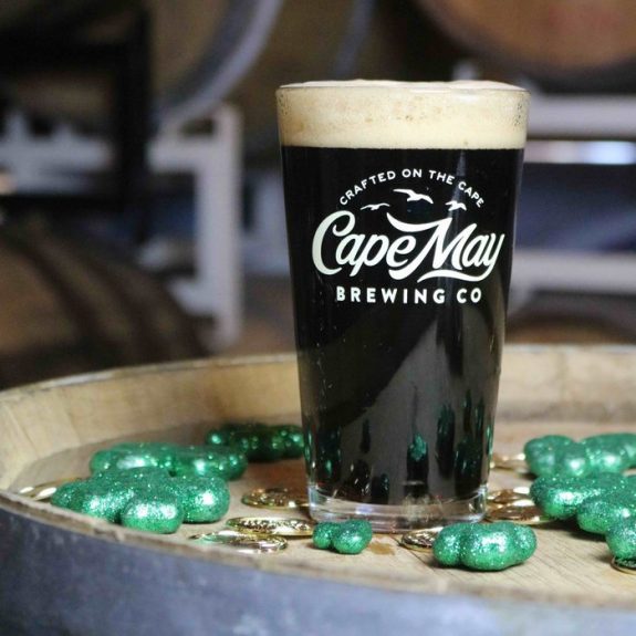Cape May Brewing St. Patrick's Day 2018 glass BeerPulse