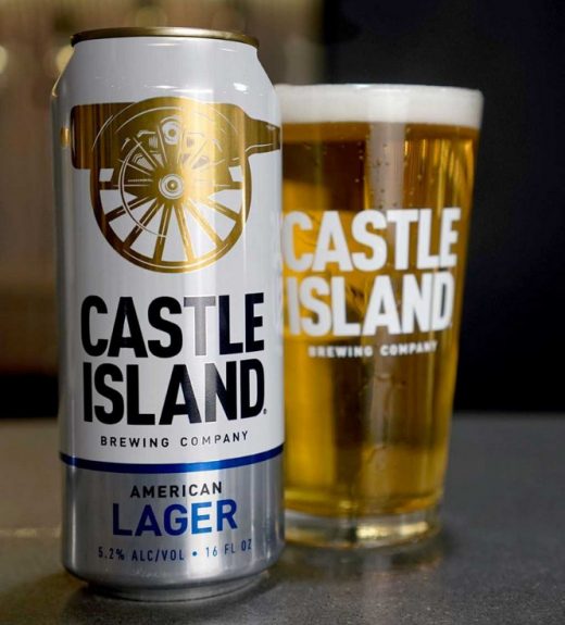 Castle Island American Lager can BeerPulse
