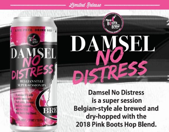 Damsel No Distress 603 Brewery can BeerPulse