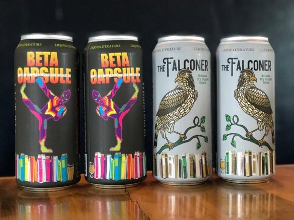 Fiction Beer Company The Falconer and Beta Capsule cans BeerPulse